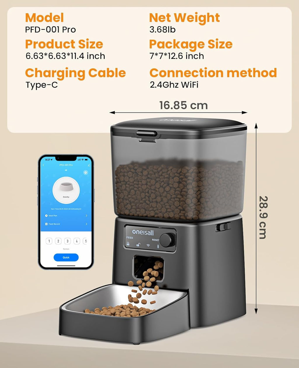 Automatic Wifi Cat Feeder